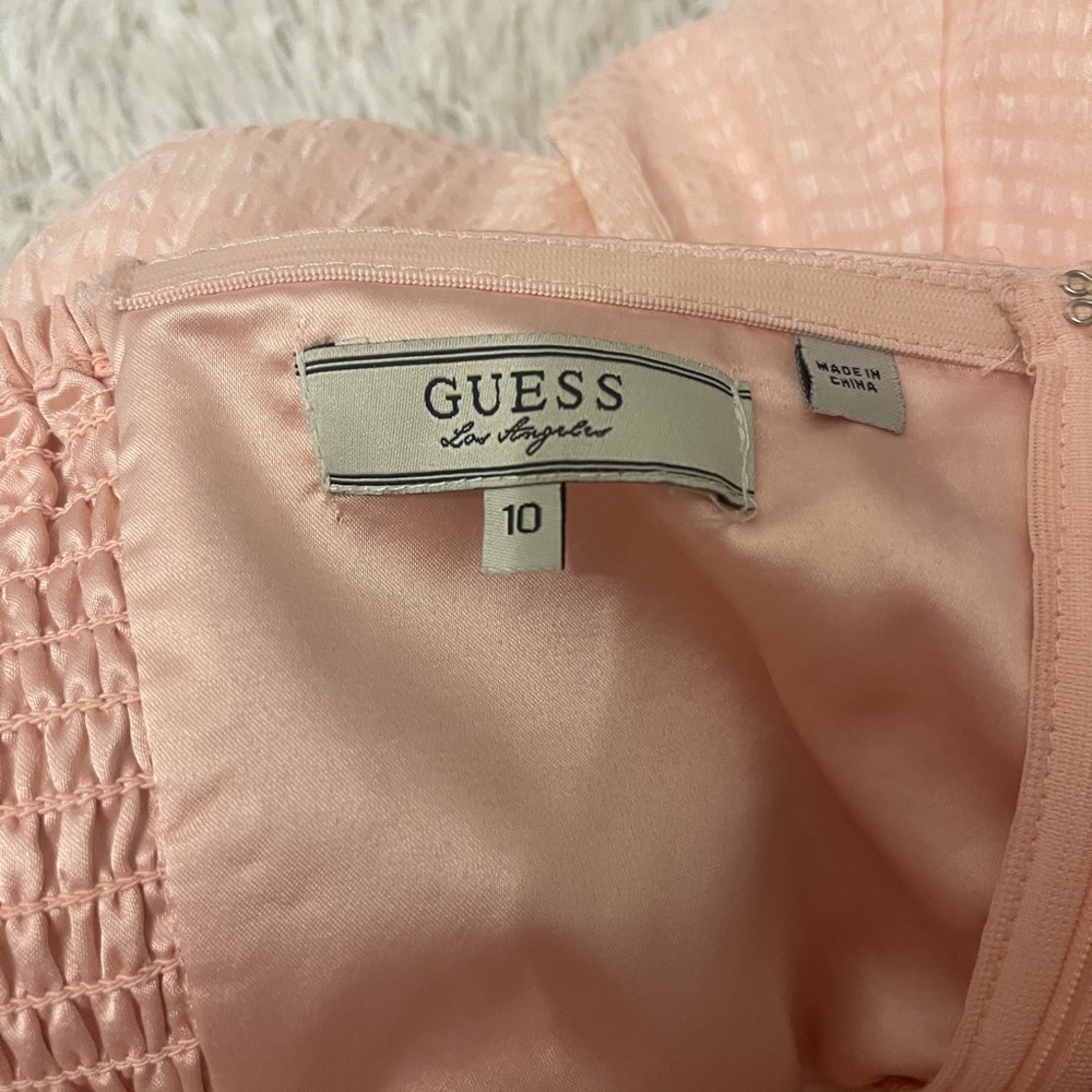 💖💖NicePeach color Strapless Dress - Picture 7 of 13